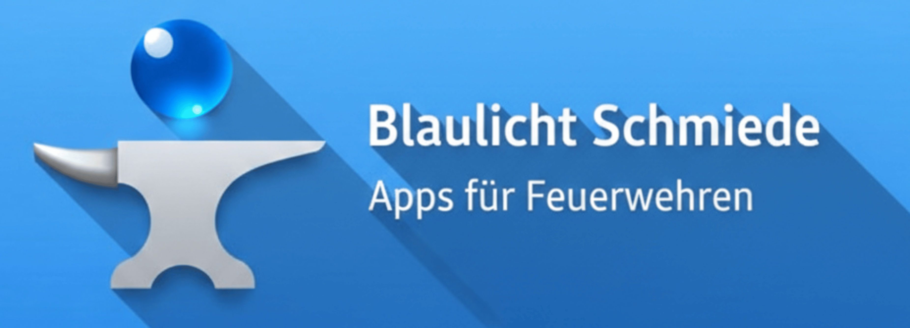 Blaulicht Schmiede Banner